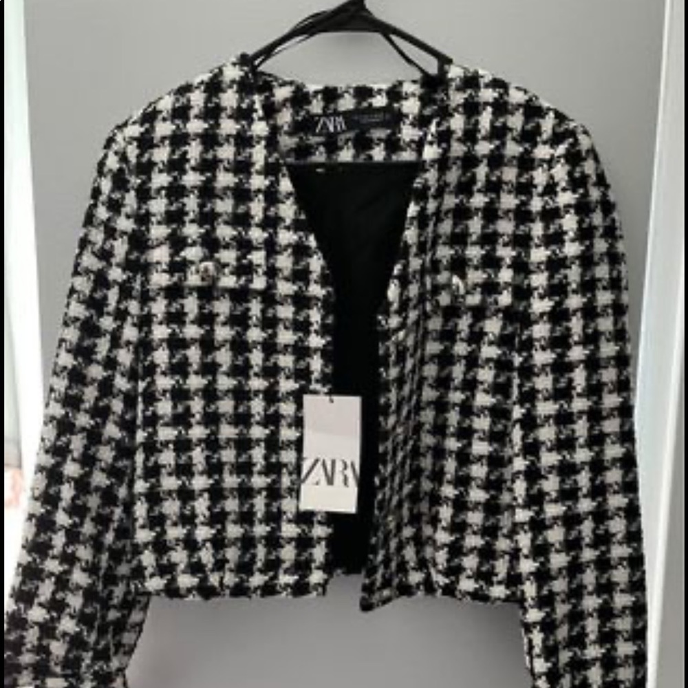 Zara Cropped Blazer